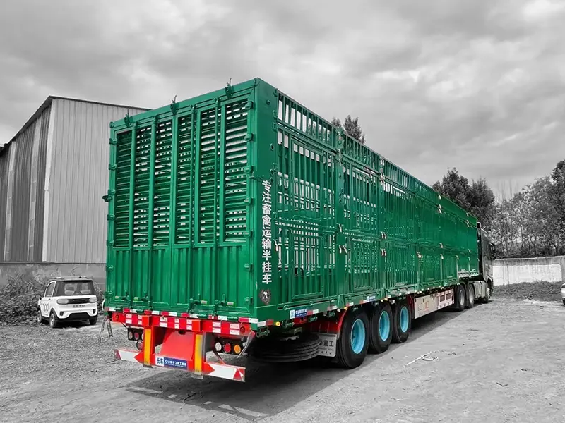 stake semi trailer